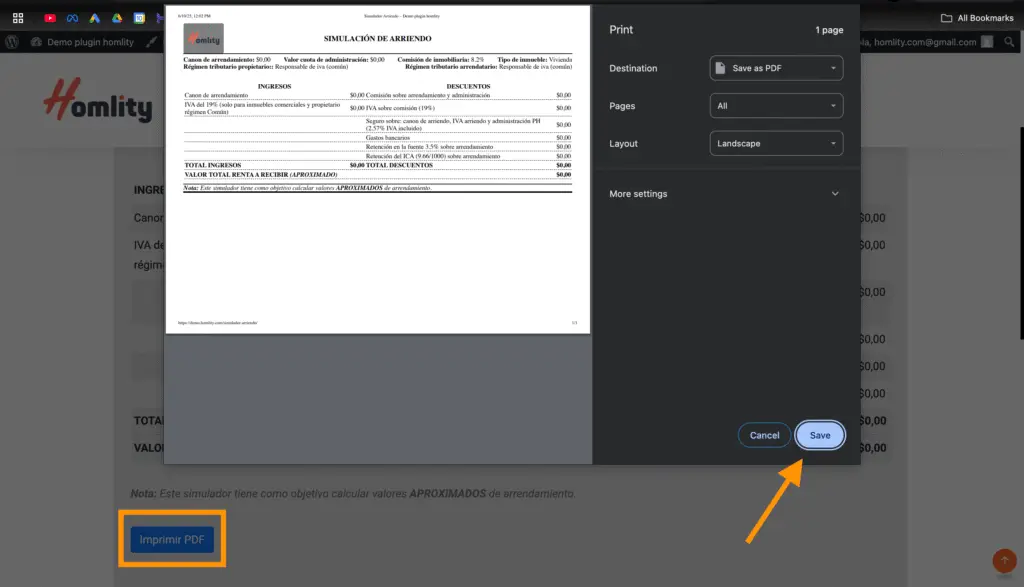 Screenshot 2025 06 10 at 12.02.29 PM Homlity Herramienta para Inmobiliarias